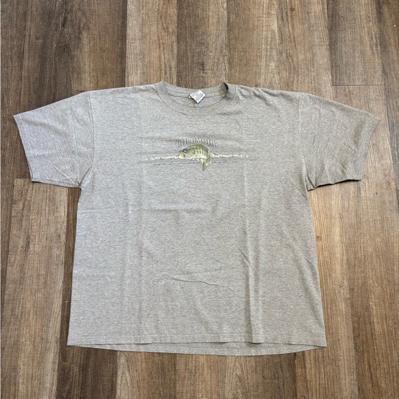 Vintage Columbia Fish Center Logo Relaxed Fit Tee - Picture 1 of 3